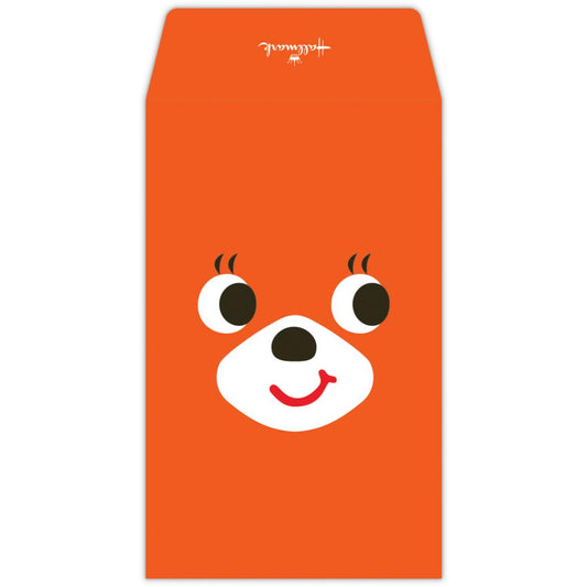 ぽち袋 ポチ袋 3枚入り 夏タイガー氷削り器フェイス 日本ホールマーク 金封 お年玉袋 かわいい グッズ メール便可 シネマコレクション