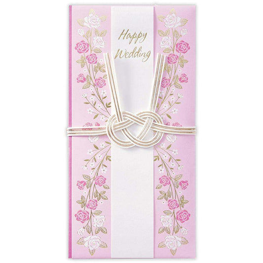 祝儀袋 御結婚御祝 寿 スリム Misty Garden ローズ 日本ホールマーク 短冊付き ご祝儀袋 グッズ メール便可 シネマコレクション