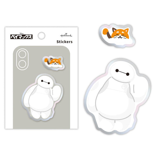 ベイマックス ダイカットシール アクリル素材ステッカー DNアクリルベイマックス ディズニー 日本ホールマーク スマホデコ キャラクター グッズ メール便可 シネマコレクション