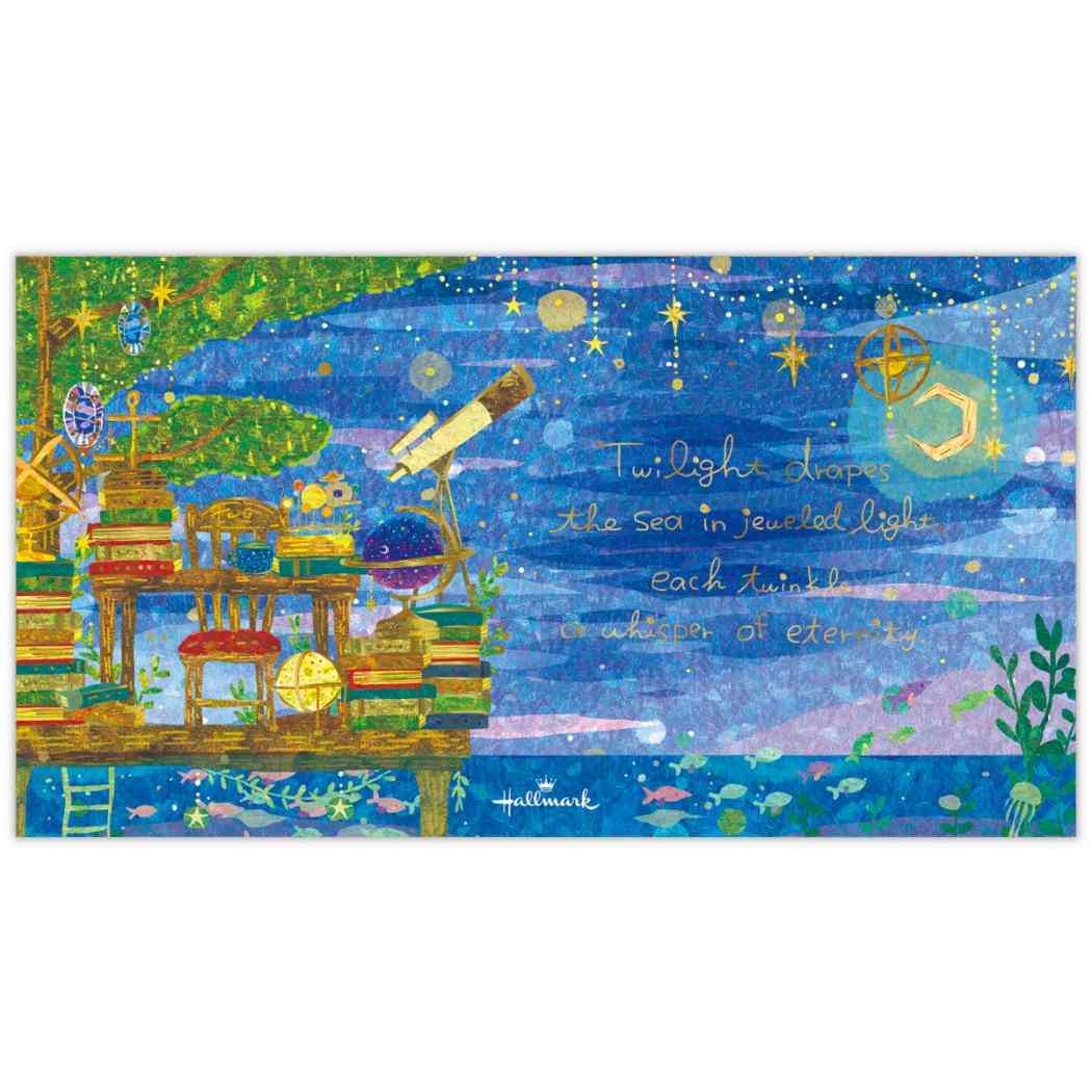 便箋 一筆箋 夕暮れのきらめき 日本ホールマーク