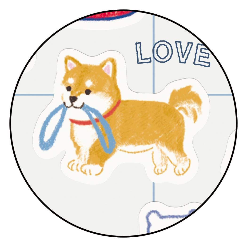 シールシート シール わたしの暮らし帖 犬のいる暮らし 日本ホールマーク