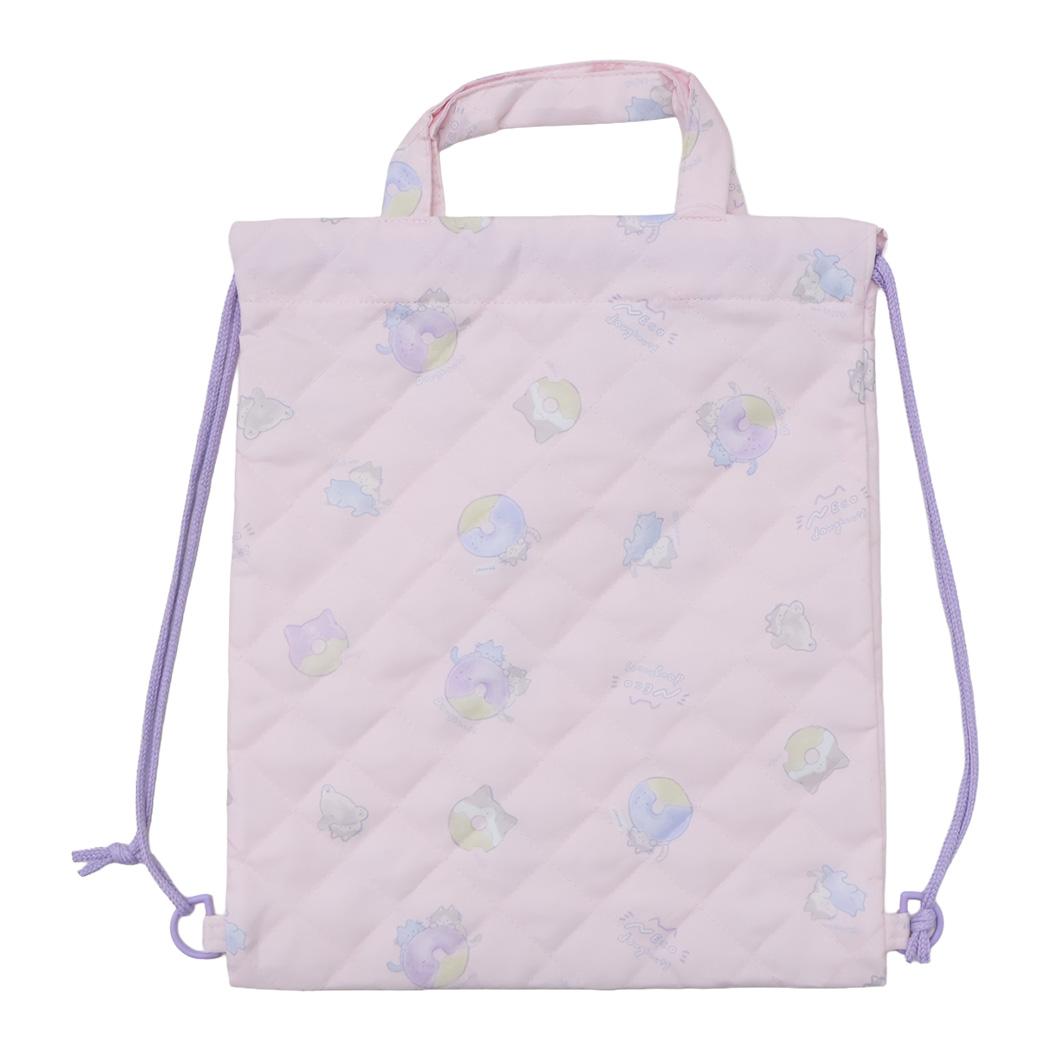 体操服かばん キルトナップサック スイーツネコ 新入学 ニシオ 新学期準備雑貨 キルティングナップザック グッズ メール便可 シネマコレクション