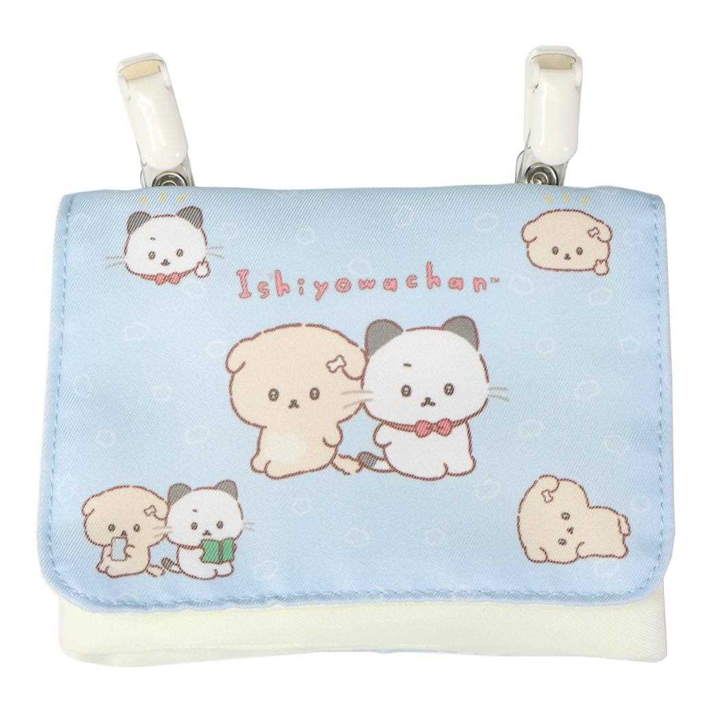 いしよわちゃん クリップポケット マルチポケットバッグ 新入学 サンエックス ニシオ 新学期準備雑貨 キャラクター グッズ メール便可 シネマコレクション
