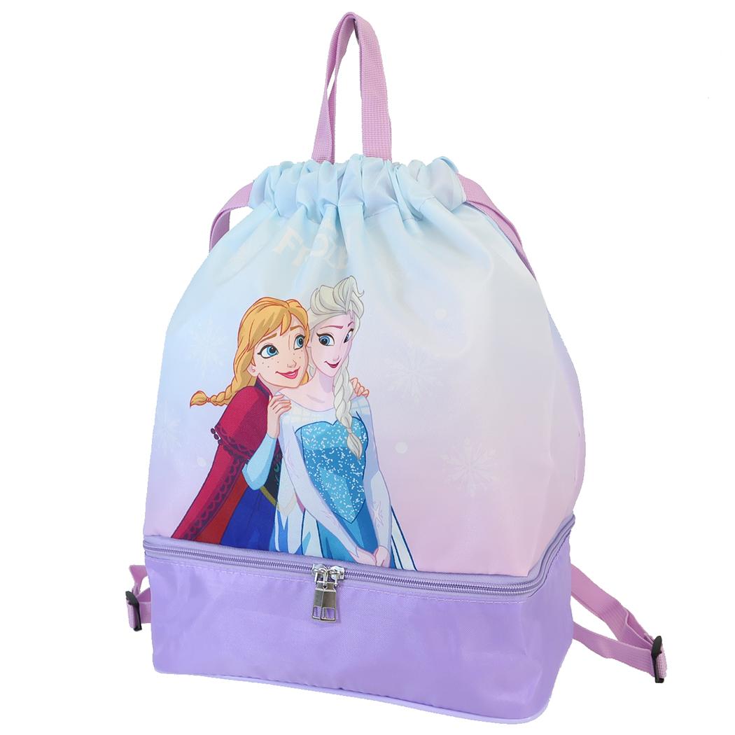 アナと雪の女王 プールバッグ 2層式ボンサック ディズニー ニシオ 海プール サマーレジャー用品 キャラクター グッズ シネマコレクション