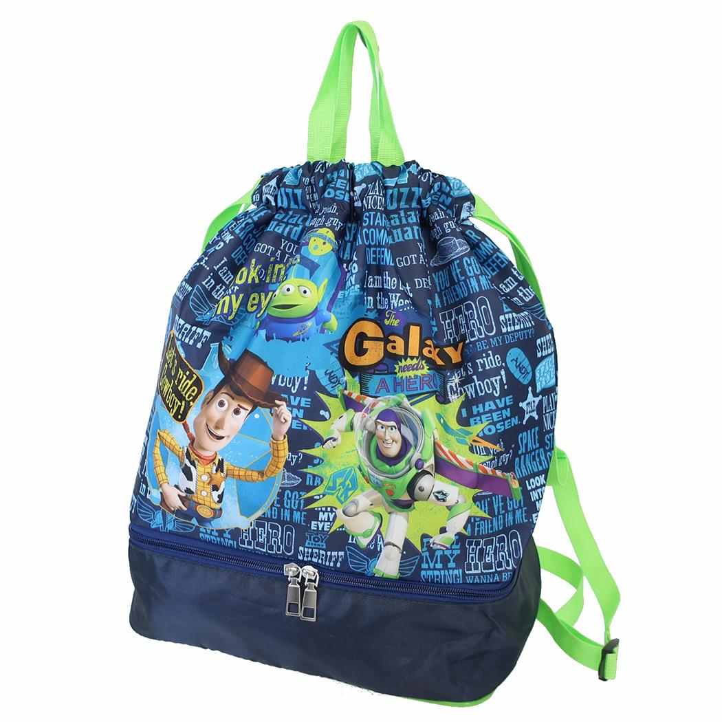 トイストーリー プールバッグ 2層式ボンサック ディズニー ニシオ 海プール サマーレジャー用品 キャラクター グッズ シネマコレクション