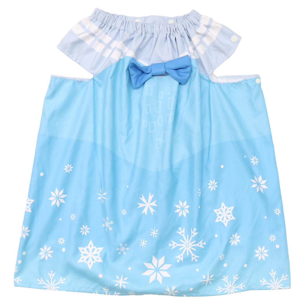アナと雪の女王 ラップタオル ドレスタオル 60cm丈 エルサ ディズニー ニシオ サマーレジャー用品 海プール着替えタオル キャラクター グッズ シネマコレクション