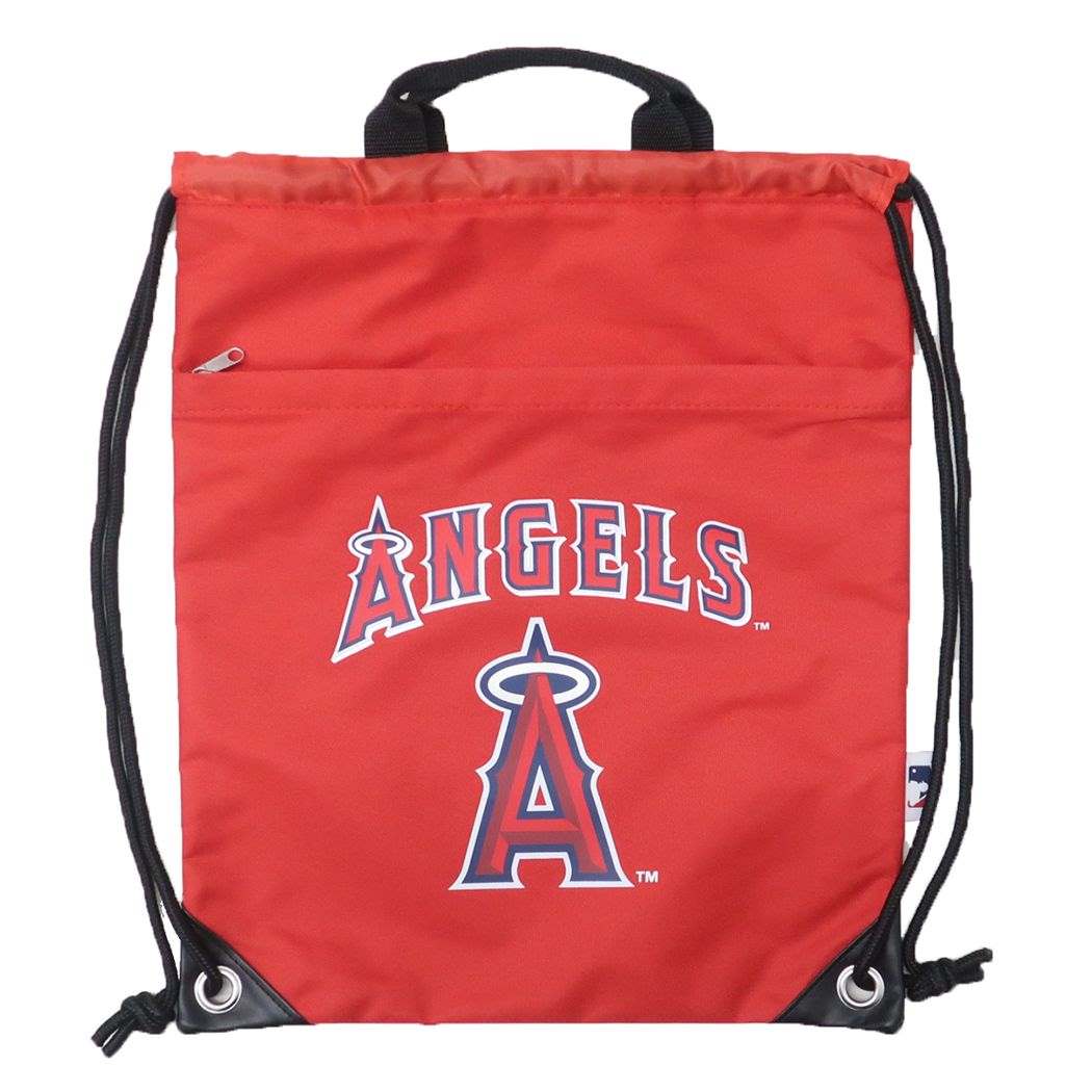 ロサンゼルス エンゼルス プールバッグ ナップサックビーチバッグ レッド MLB ニシオ 海プール サマーレジャー用品 男の子 グッズ シネマコレクション