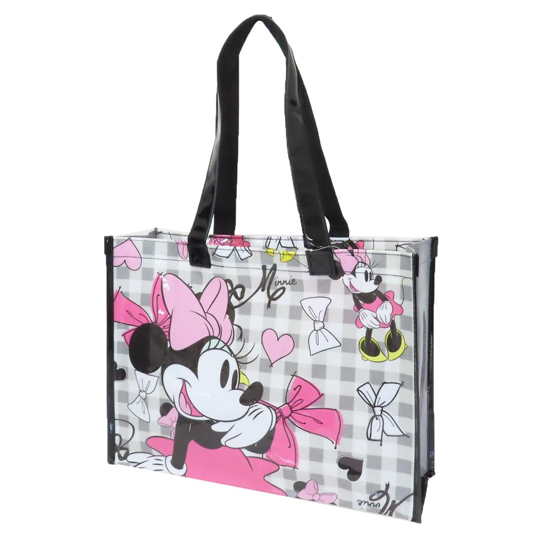 ミニーマウス プールバッグ トートバッグ MINNIEMOUSE ディズニー ニシオ 海プール サマーレジャー用品 キャラクター グッズ メール便可 シネマコレクション