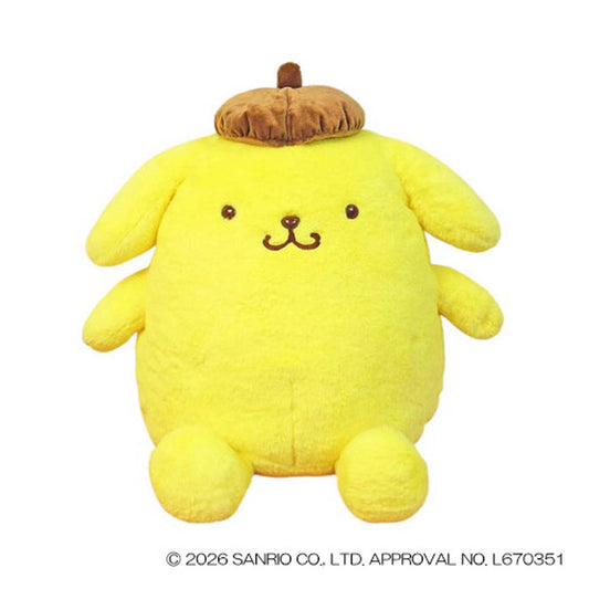 ポムポムプリン グッズ ビッグ ぬいぐるみ L サンリオ キャラクター キャラ ぬいぐるみ ほわほわ プレゼント 男の子 女の子 ギフ