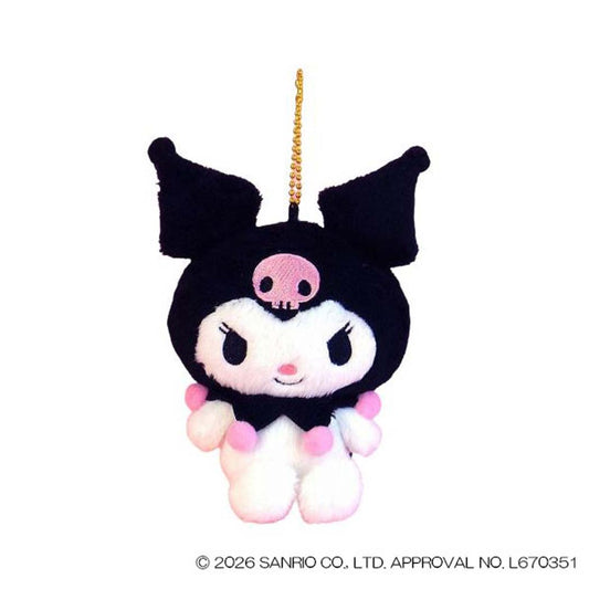 クロミ グッズ マスコット キャラクター ミニぬいぐるみボールチェーン ほわほわ サンリオ プレゼント 男の子 女の子 ギフト