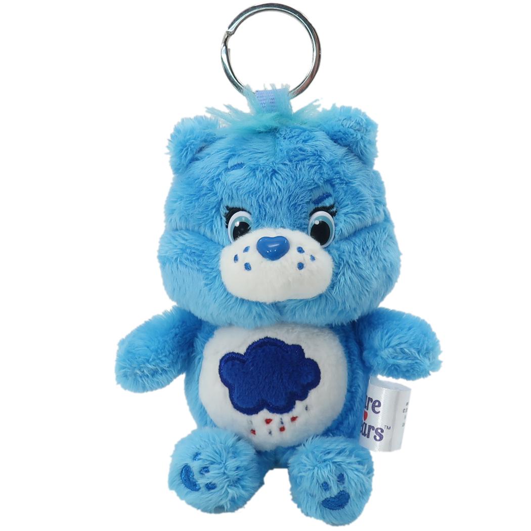 ケアベア ミニ ぬいぐるみキーリング マスコット グランピーベア CareBears ナカジマコーポレーション かわいい プレゼント キャラクター グッズ  シネマコレクション