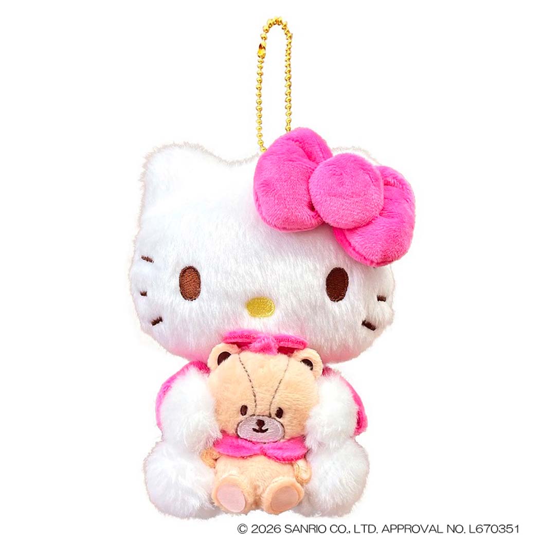 ハローキティ グッズ ペア マスコット サンリオ キャラクター ミニ ぬいぐるみボールチェーン プレゼント 男の子 女の子 ギフト
