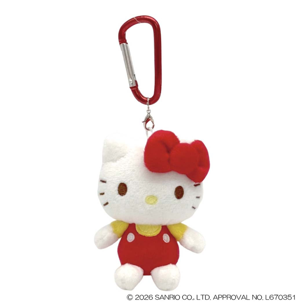 ハローキティマスコットカラビナマスコットサンリオナカジマプレゼントかわいいミニぬいぐるみキャラクターグッズシネマコレクション