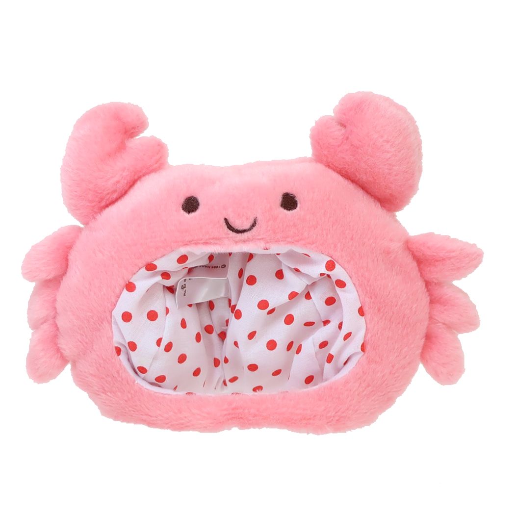 かえるのピクルス ぬいぐるみ用小物 かにハット ナカジマ ビーンドール用品 キャラクター グッズ シネマコレクション