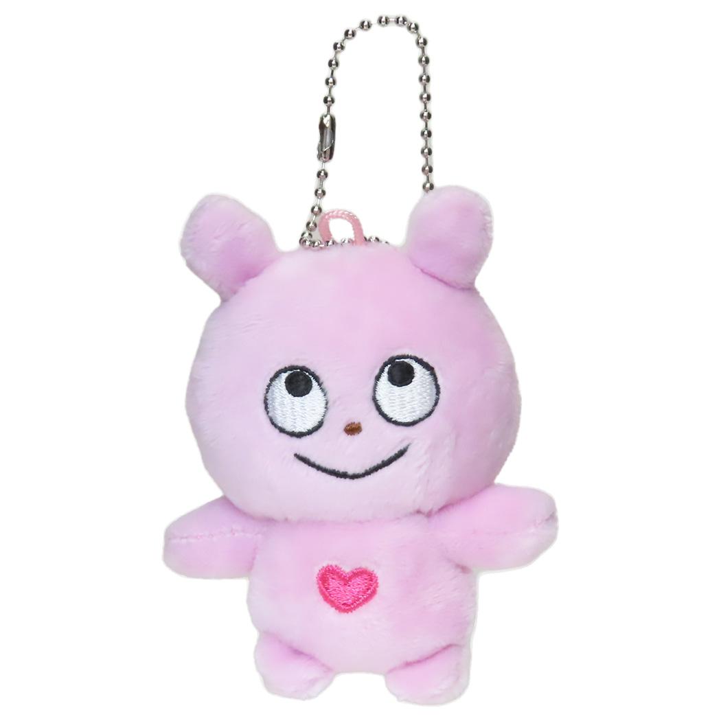 ラブラビット マスコットバッジ ぬいぐるみバッジ 立ち ナカジマ ボールチェーン 安全ピン付き キャラクター グッズ シネマコレクション