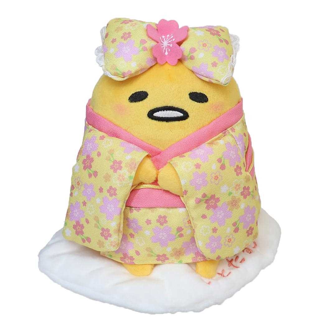 ぐでたま ぬいぐるみ プラッシュドールS 桜着物 サンリオ ナカジマ プレゼント キャラクター グッズ シネマコレクション