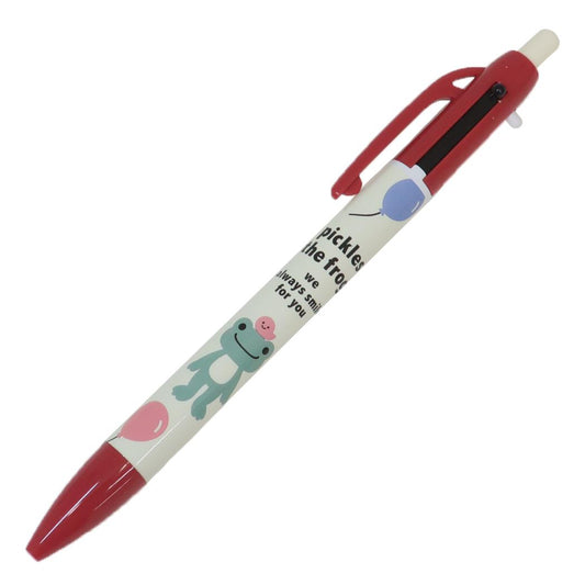かえるのピクルス 多機能ペン シャープ＆2色ボールペン　風船RD ナカジマ 新学期準備文具 事務用品 キャラクター グッズ メール便可 シネマコレクション