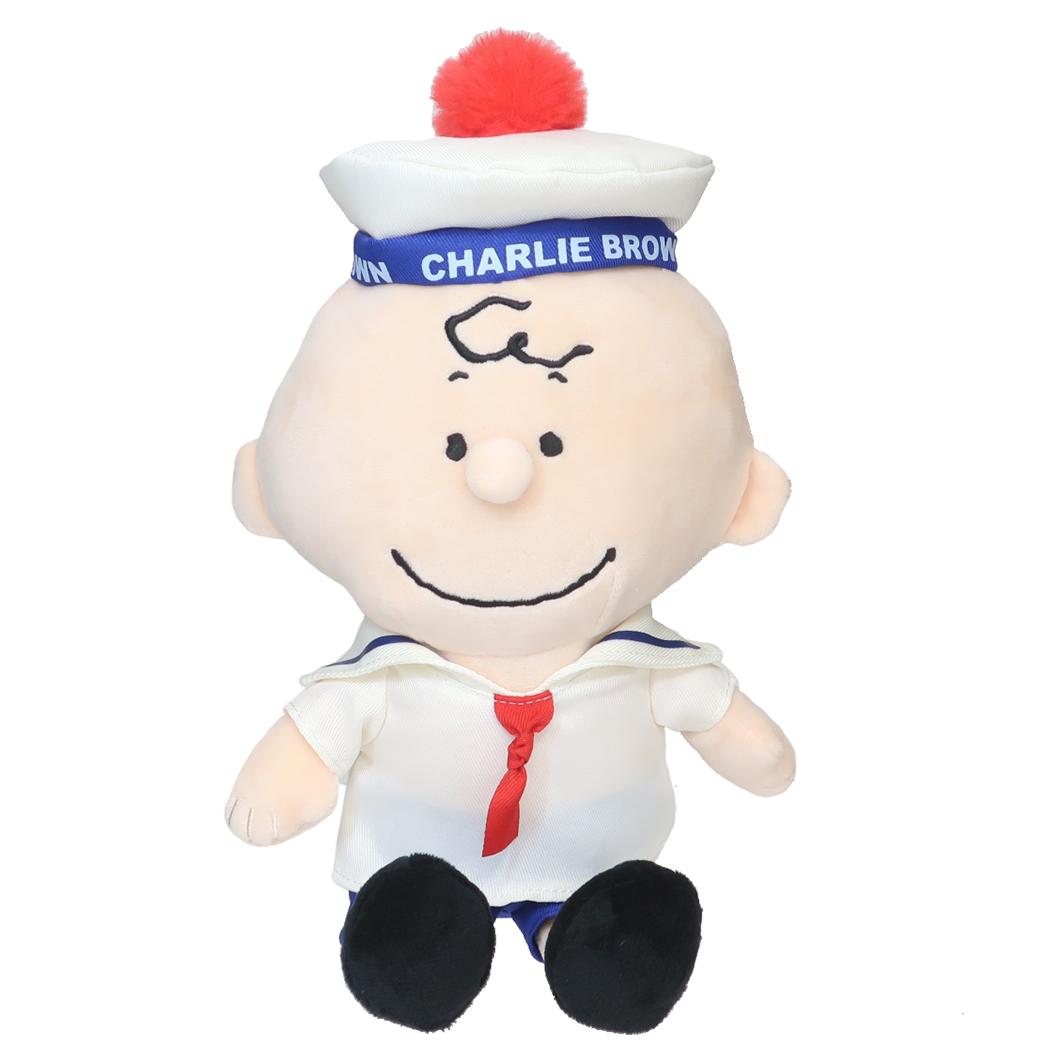 スヌーピー ぬいぐるみ プラッシュドールS マリンセーラー チャーリーブラウン ピーナッツ ナカジマ プレゼント キャラクター グッズ シネマコレクション