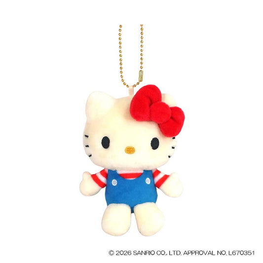 ハローキティ マスコット ミニぬいぐるみボールチェーン スタンダード BL サンリオ ナカジマ プレゼント キャラクター グッズ シネマコレクション
