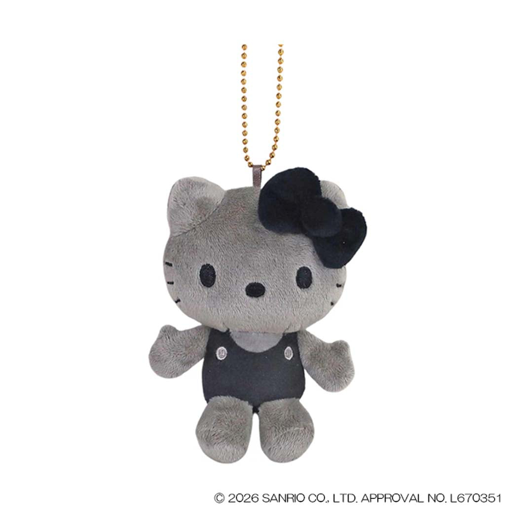 ハローキティ マスコット ミニぬいぐるみボールチェーン スタンダード BK サンリオ ナカジマ プレゼント キャラクター グッズ シネマコレクション
