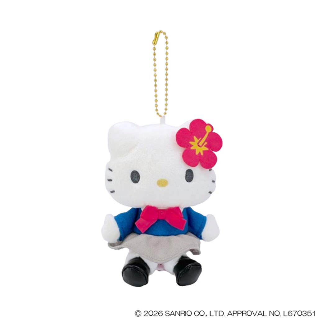 ハローキティ マスコット ミニぬいぐるみボールチェーン 平成コギャル RD サンリオ ナカジマ プレゼント キャラクター グッズ シネマコレクション