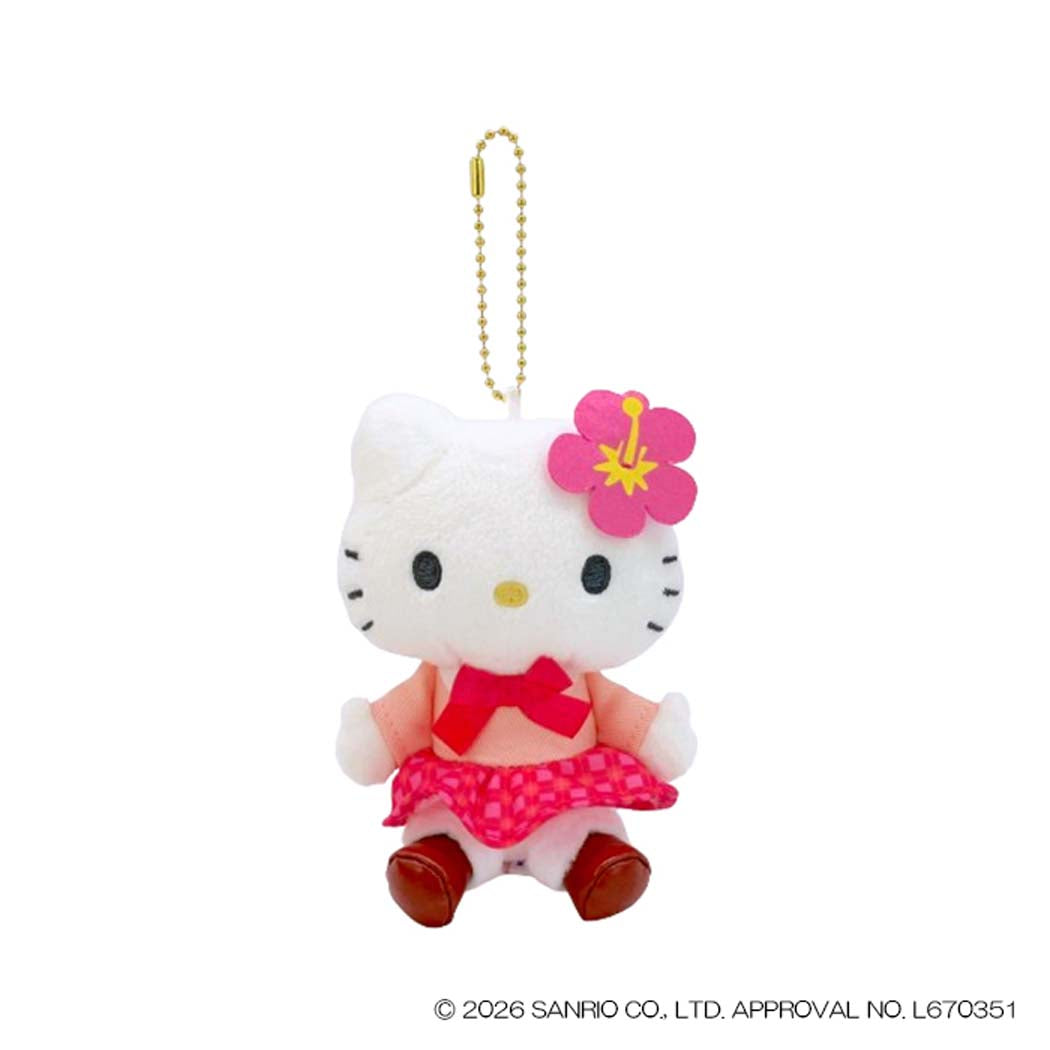 ハローキティ マスコット ミニぬいぐるみボールチェーン 平成コギャル PK サンリオ ナカジマ プレゼント キャラクター グッズ シネマコレクション