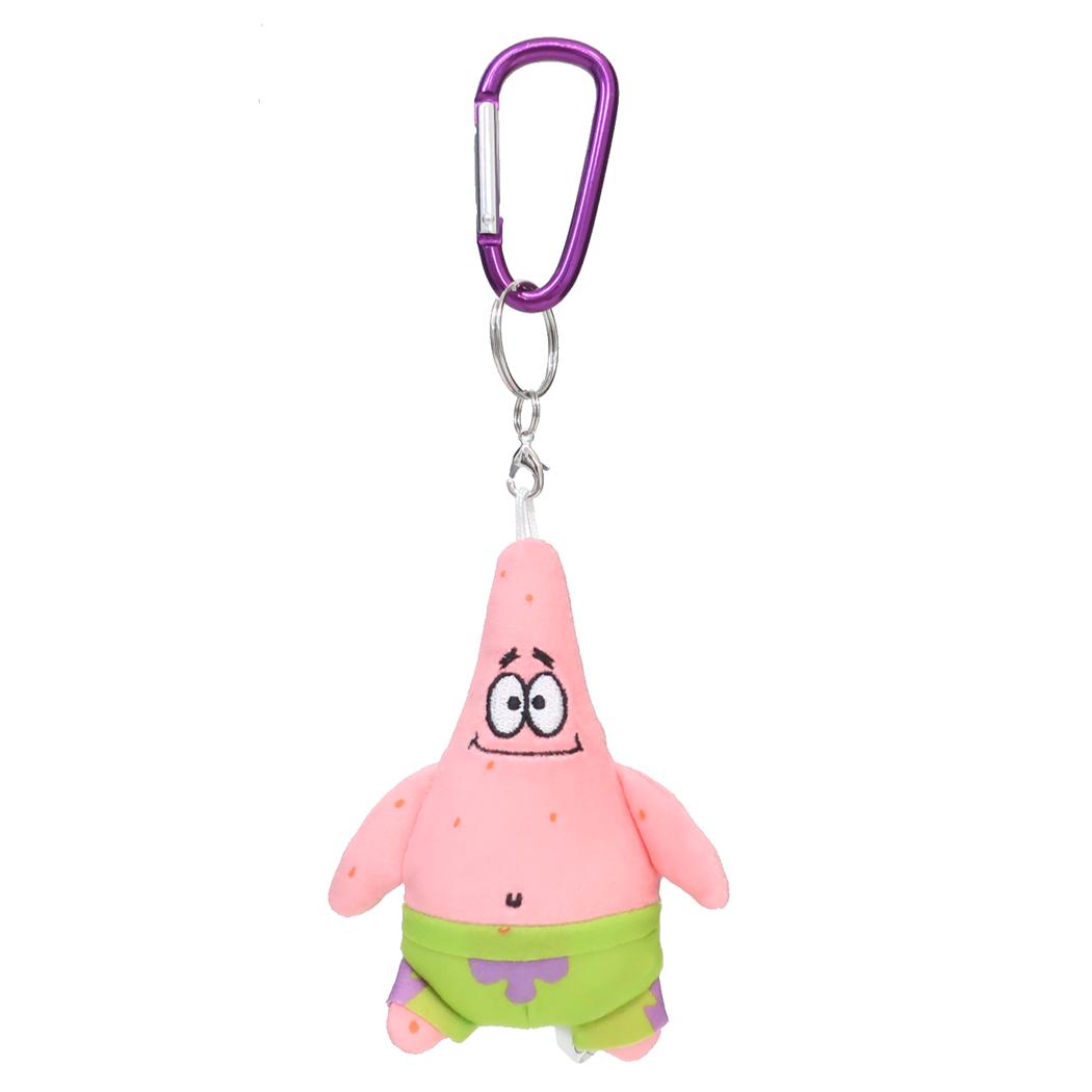 スポンジボブ マスコット カラビナマスコット パトリック ナカジマ プレゼント かわいい ミニぬいぐるみ キャラクター グッズ メール便可 シネマコレクション