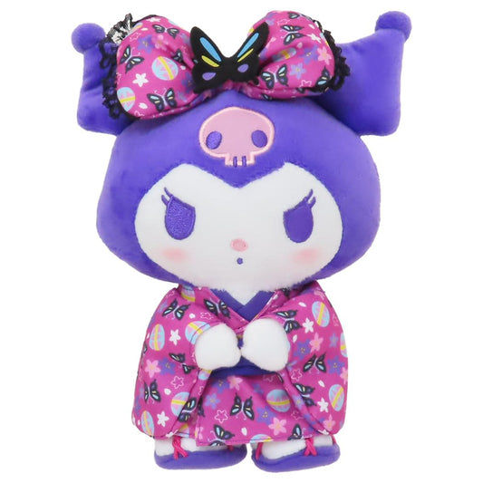 クロミ ぬいぐるみ プラッシュドールS ちょうちょ着物 サンリオ ナカジマ プレゼント キャラクター グッズ シネマコレクション