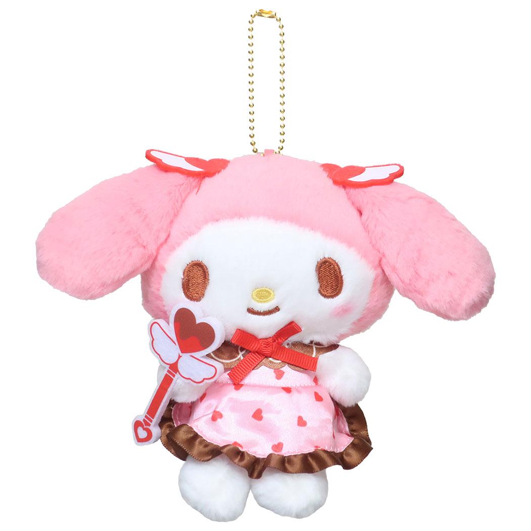 マイメロディ マスコット ミニぬいぐるみボールチェーン マジカルハート サンリオ ナカジマ プレゼント キャラクター グッズ シネマコレクション