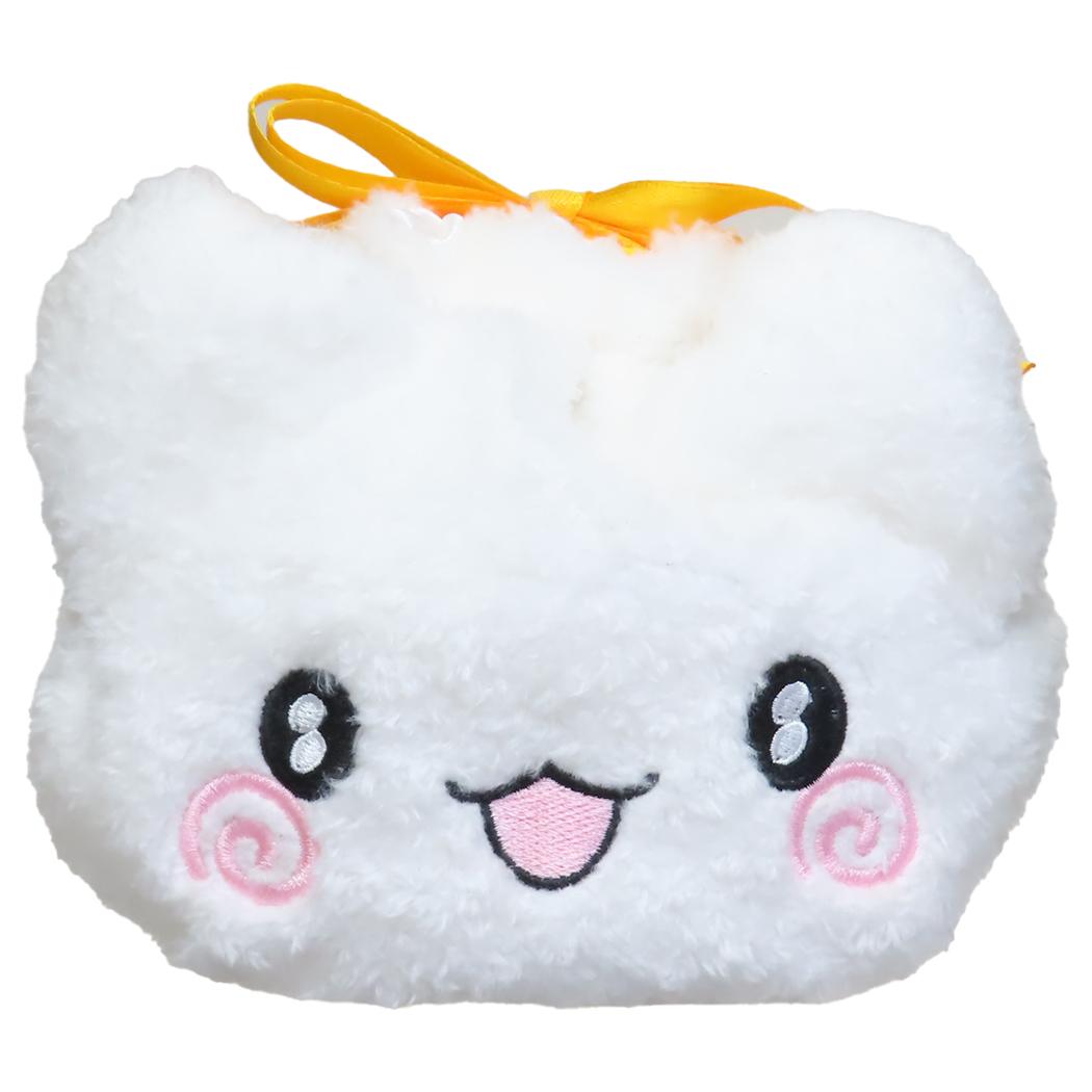 はなまるおばけ 巾着袋 まんまる巾着 サンリオ ナカジマ 小物入れ きんちゃくポーチ キャラクター グッズ メール便可 シネマコレクション