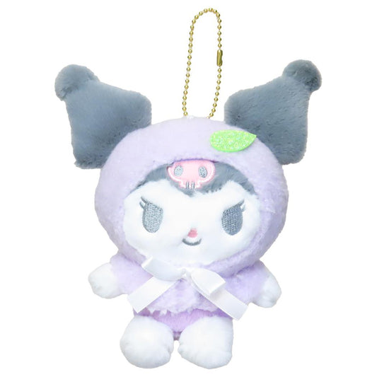 クロミ マスコット ミニぬいぐるみボールチェーン パステルフルーツケープ サンリオ ナカジマ プレゼント キャラクター グッズ シネマコレクション