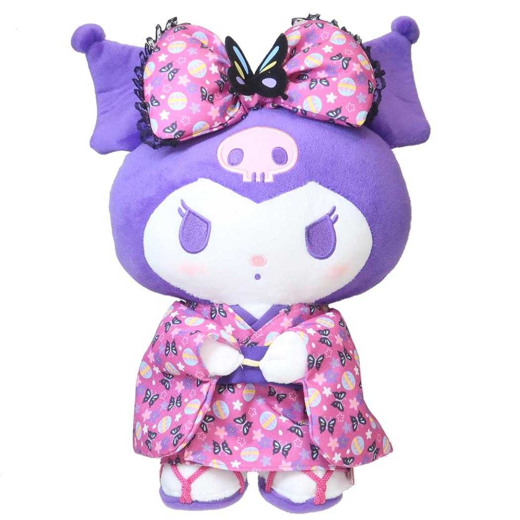 クロミ ぬいぐるみ プラッシュドール M ちょうちょ着物 サンリオ ナカジマ プレゼント キャラクター グッズ シネマコレクション