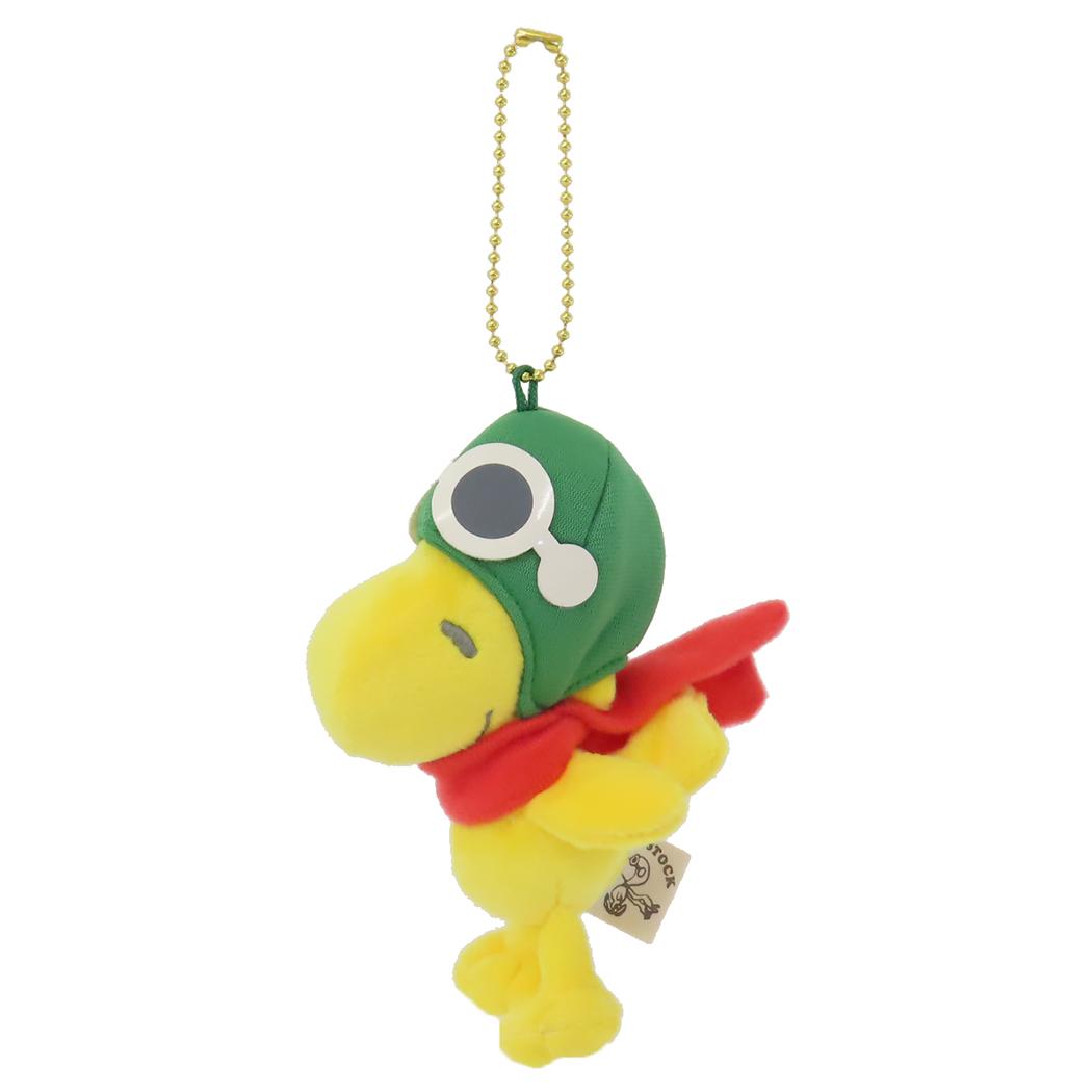 スヌーピー マスコット いろいろマスコット ボールチェーン ウッドストック パイロット ピーナッツ ナカジマ ミニぬいぐるみ キャラクター グッズ シネマコレクション