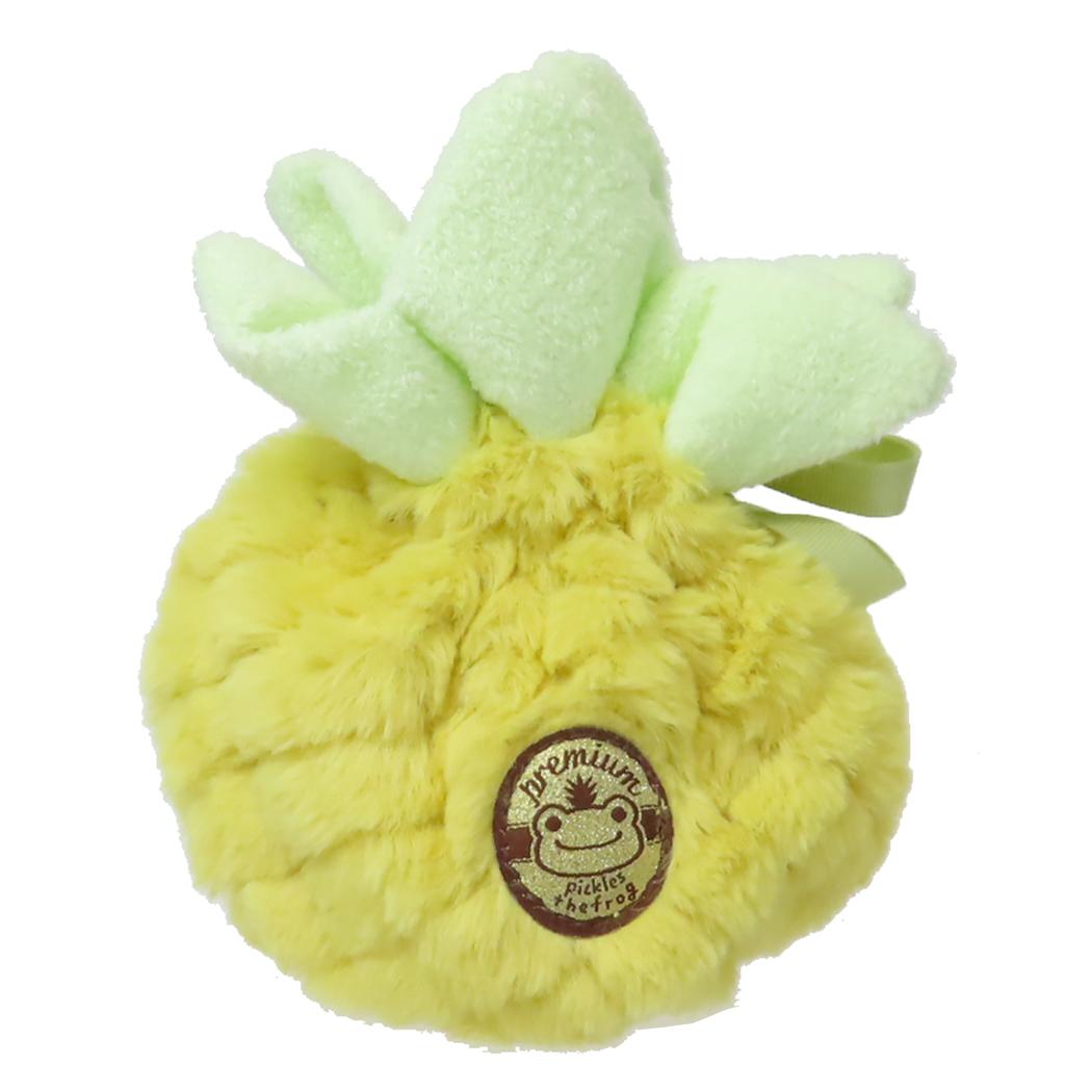 かえるのピクルス 巾着袋 巾着 always fruits パイン ナカジマ 小物入れ キャラクター グッズ シネマコレクション