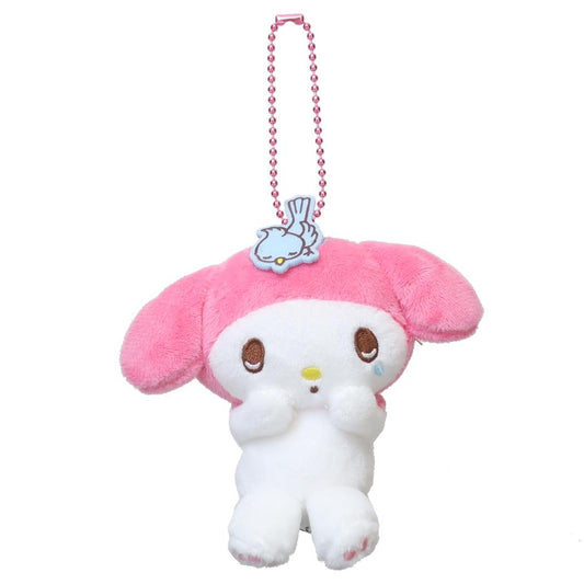 マイメロディ マスコット ミニぬいぐるみボールチェーン 泣きPK サンリオ ナカジマ プレゼント キャラクター グッズ シネマコレクション