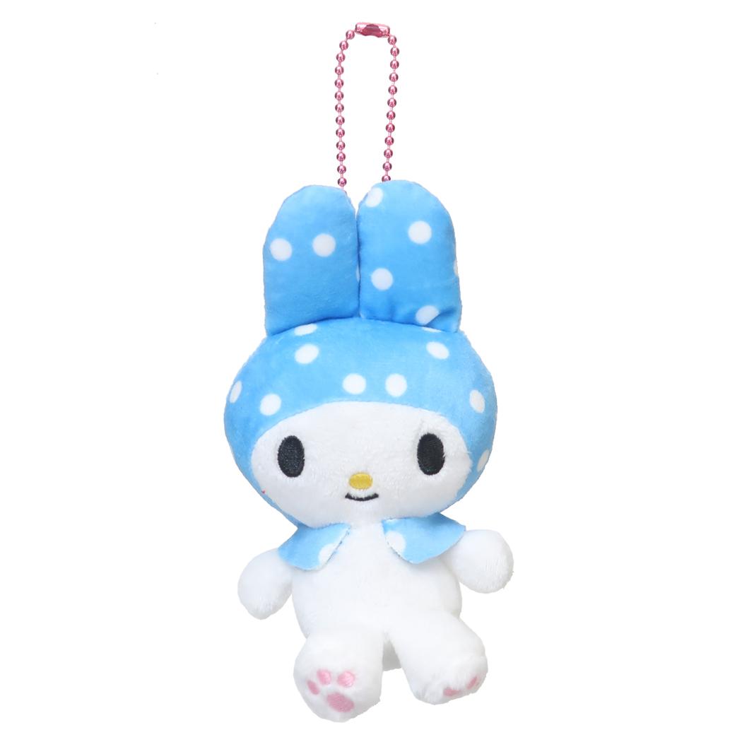 マイメロディ マスコット ミニぬいぐるみボールチェーン ドット サンリオ ナカジマ プレゼント キャラクター グッズ シネマコレクション