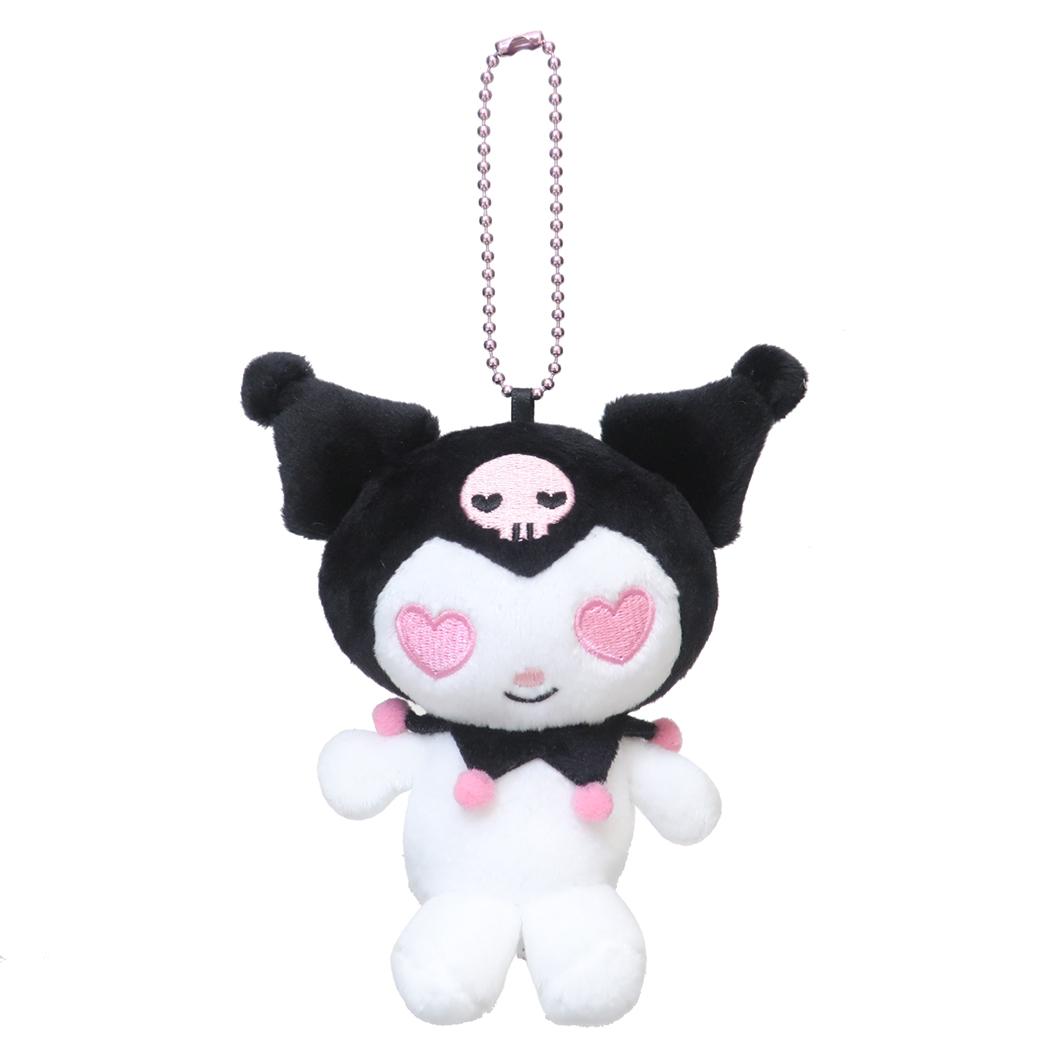 クロミ マスコット ミニぬいぐるみボールチェーン ハート サンリオ ナカジマ プレゼント キャラクター グッズ シネマコレクション