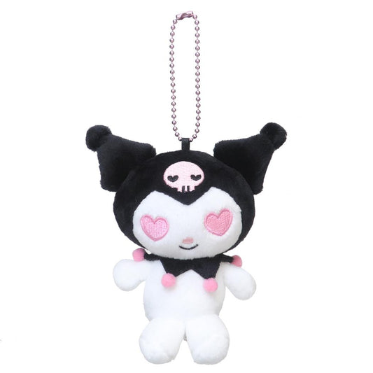 クロミ マスコット ミニぬいぐるみボールチェーン ハート サンリオ ナカジマ プレゼント キャラクター グッズ シネマコレクション