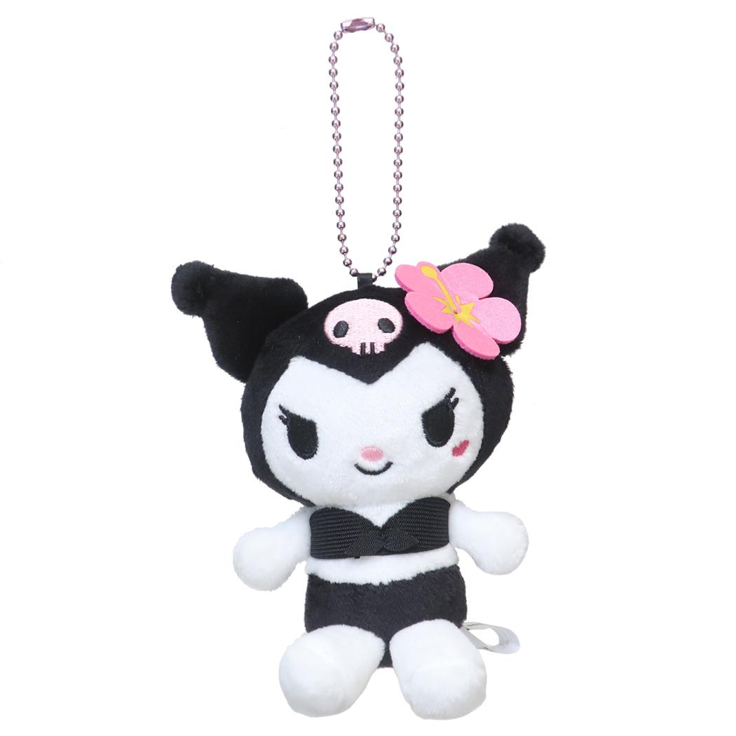 クロミ マスコット ミニぬいぐるみボールチェーン 水着 サンリオ ナカジマ プレゼント キャラクター グッズ シネマコレクション