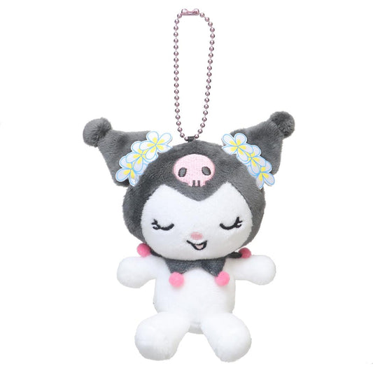 クロミ マスコット ミニぬいぐるみボールチェーン フラワー サンリオ ナカジマ プレゼント キャラクター グッズ シネマコレクション