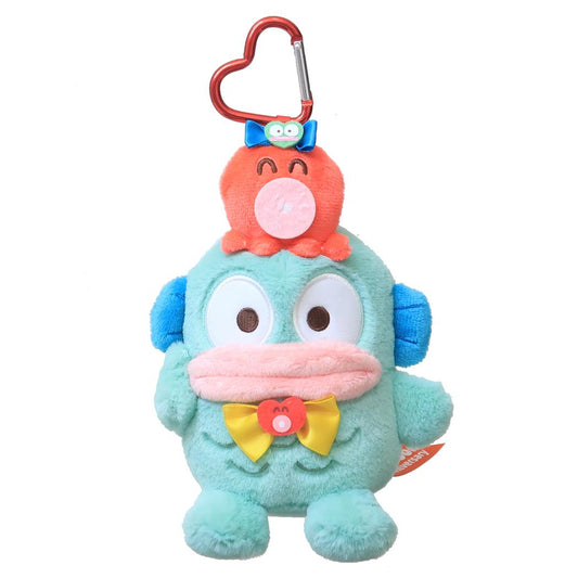 ハンギョドン マスコット カラビナマスコット 40周年ハートダイナー サンリオ ナカジマ プレゼント かわいい ミニぬいぐるみ キャラクター グッズ シネマコレクション