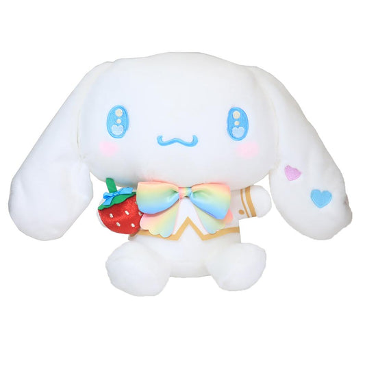 シナモロール ぬいぐるみ プラッシュドールM いちご新聞50th サンリオ ナカジマ プレゼント キャラクター グッズ シネマコレクション