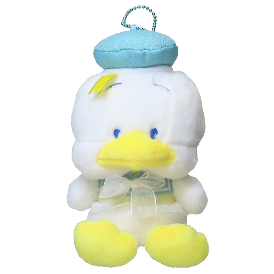 あひるのペックル マスコット ミニぬいぐるみボールチェーン シャーベットマリン サンリオ ナカジマ プレゼント キャラクター グッズ シネマコレクション