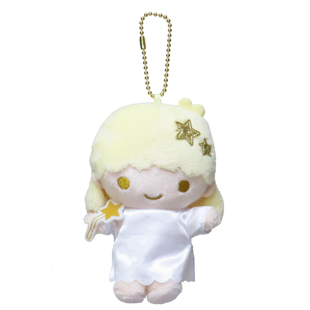 リトルツインスターズ キキ＆ララ マスコット MCコレクション ミニぬいぐるみボールチェーン WH ララ サンリオ ナカジマ プレゼント キャラクター グッズ シネマコレクション