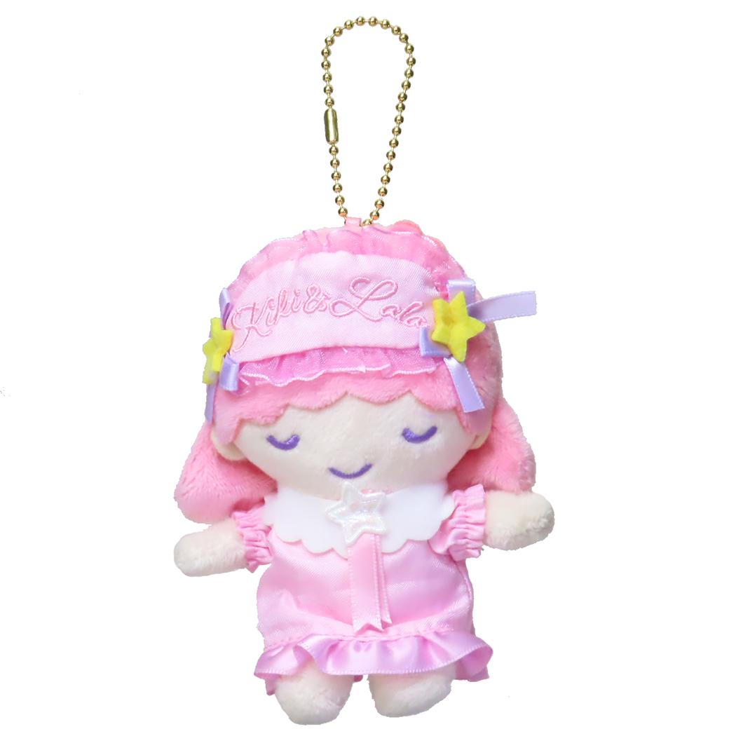 リトルツインスターズ キキ＆ララ マスコット MCコレクション ミニぬいぐるみボールチェーン パーティの続きは夢の中で ララ サンリオ ナカジマ プレゼント キャラクター グッズ シネマコレクション