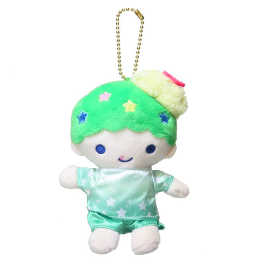 リトルツインスターズ キキ＆ララ マスコット MCコレクション ミニぬいぐるみボールチェーン クリームソーダ キキ サンリオ ナカジマ プレゼント キャラクター グッズ シネマコレクション