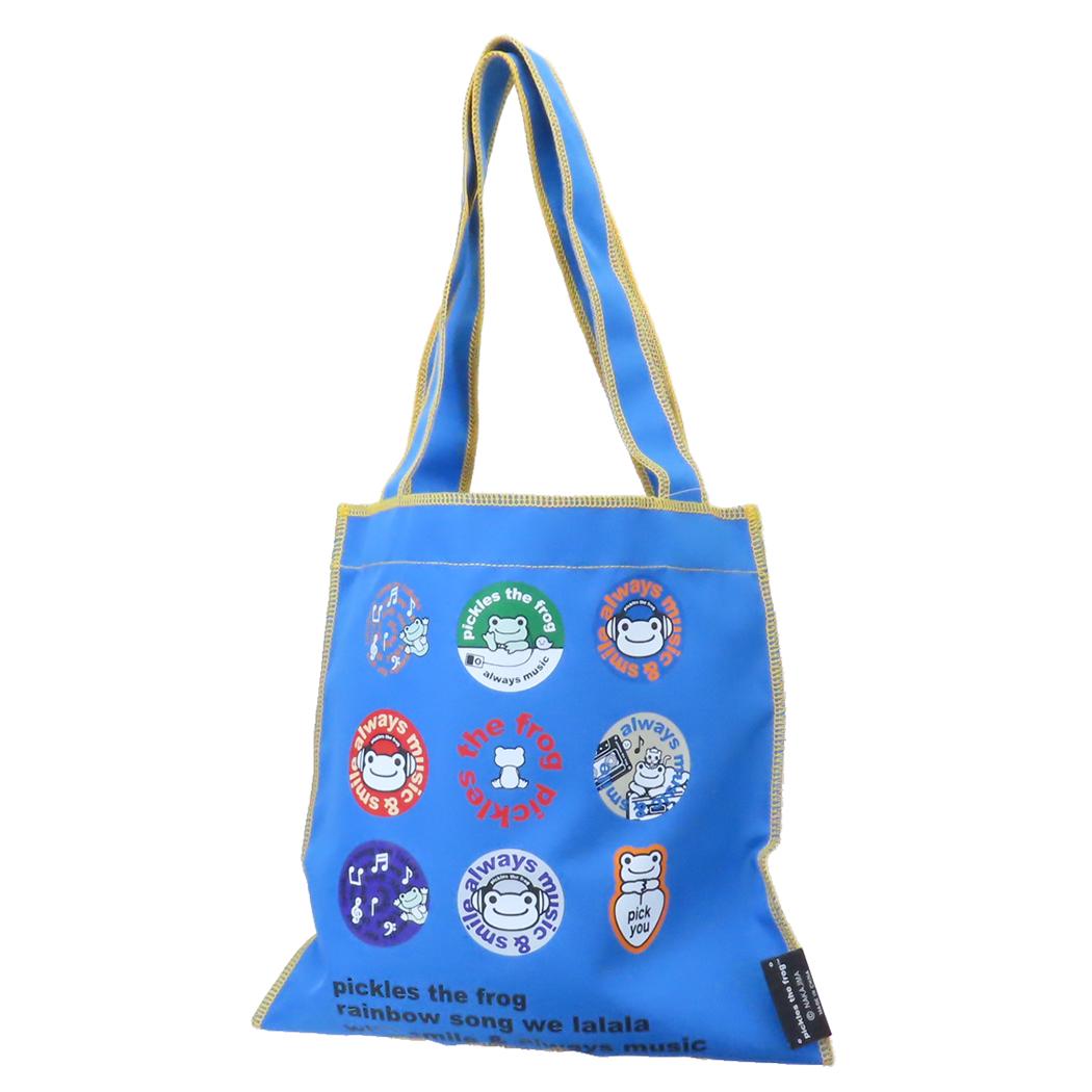 かえるのピクルス トートバッグ スクエアトート always music ナカジマ 手提げかばん キャラクター グッズ メール便可 シネマコレクション