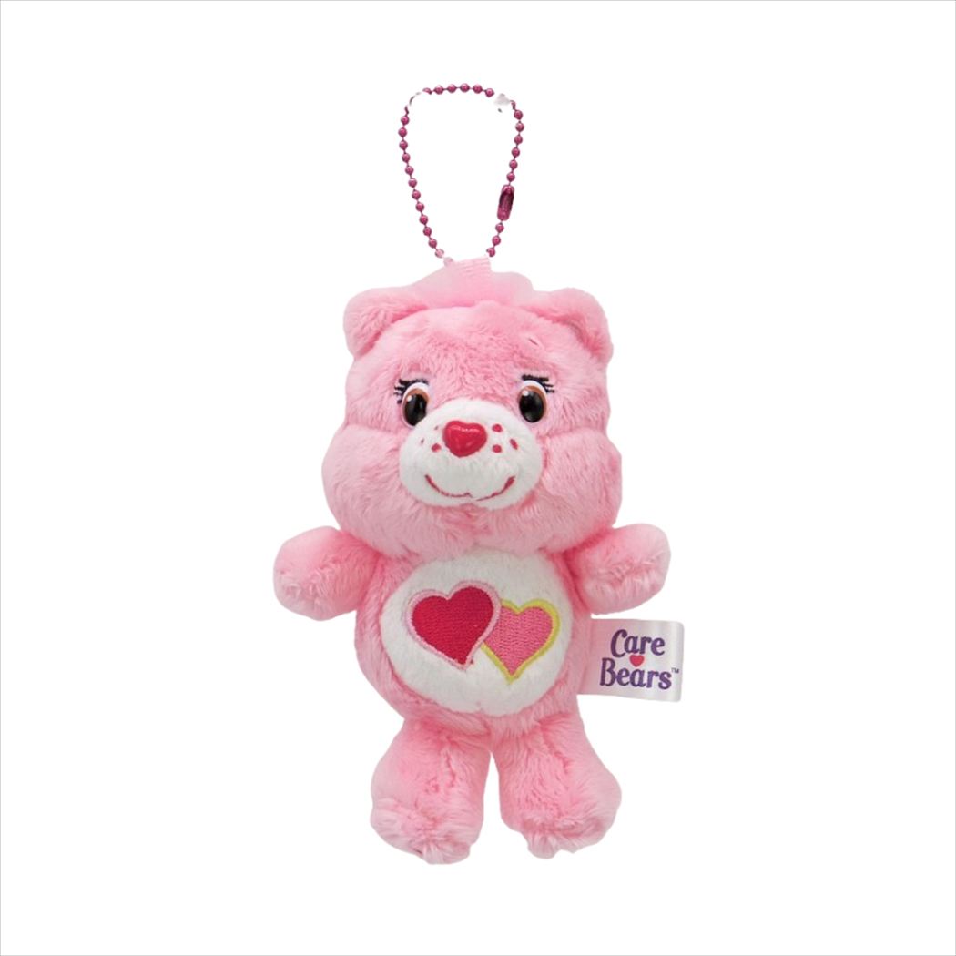 ケアベア マスコット ソフトマスコット ラブアロットベア CareBears ナカジマ プレゼント ミニぬいぐるみボールチェーン キャラクター グッズ シネマコレクション