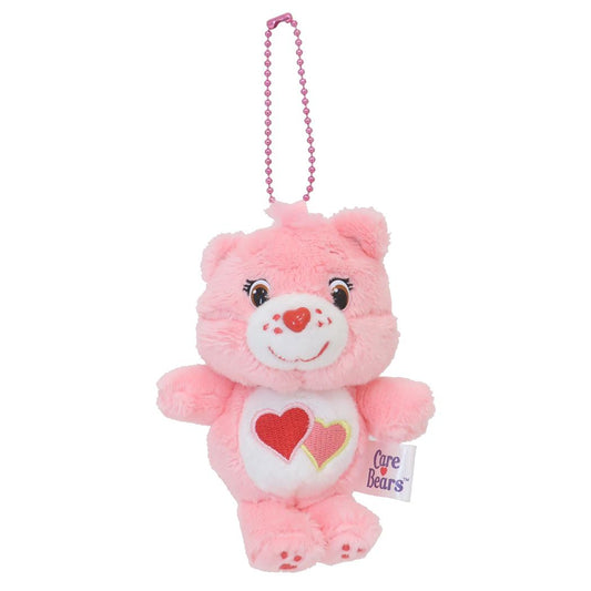 ケアベア マスコット ソフトマスコット ラブアロットベア CareBears ナカジマ プレゼント ミニぬいぐるみボールチェーン キャラクター グッズ シネマコレクション