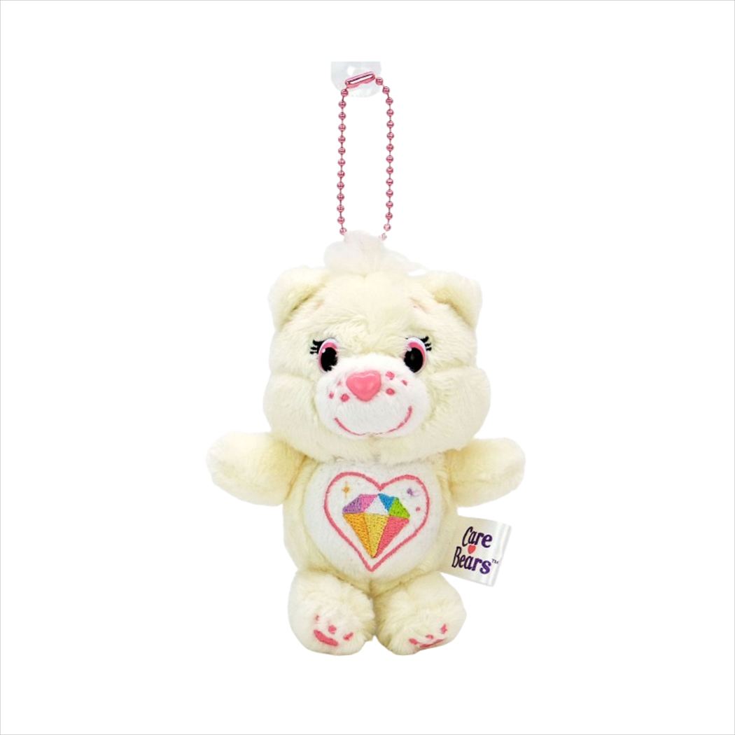 ケアベア マスコット ソフトマスコット スパークルハートベア CareBears ナカジマ プレゼント ミニぬいぐるみボールチェーン キャラクター グッズ シネマコレクション
